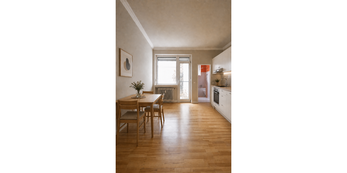 Etagenwohnung Düsseldorf Pempelfort - 3 Zimmer, 20 m&sup2;, 710&euro; | Angebot:26544568