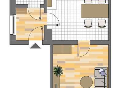 Wohnung Herten Westerholt - 1 Zimmer, 37 m&sup2;, 309&euro; | Angebot:25940595