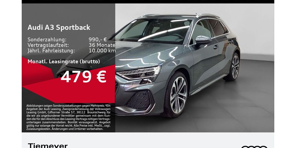 Audi A3 7.225 km 34.940 &euro; Bochum 44809