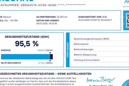 Renault ZOE 32.560 km 19.444 &euro; Düsseldorf 40233