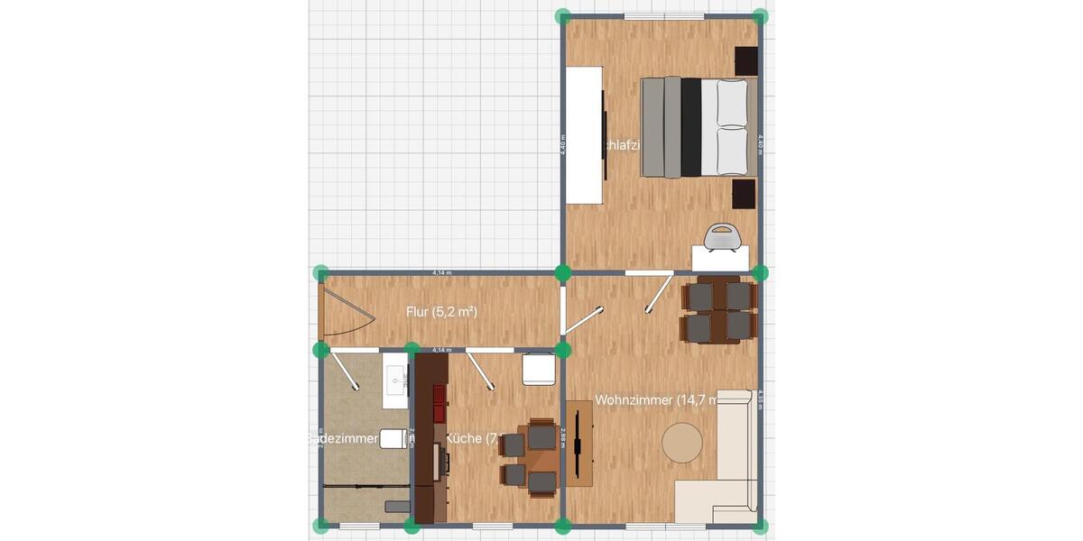 Etagenwohnung Witten Heven - 2 Zimmer, 45 m&sup2;, 141.000&euro; | Angebot:27219062
