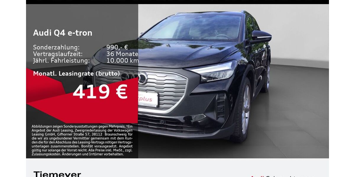Audi Q4 e-tron 19.158 km 40.440 &euro; Gelsenkirchen 45894