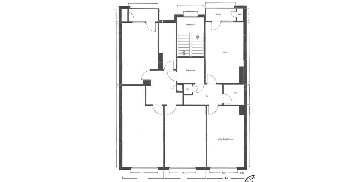 Etagenwohnung Düsseldorf Stadtbezirk 3 - 1.5 Zimmer, 49 m&sup2;, 850&euro; | Angebot:25305563