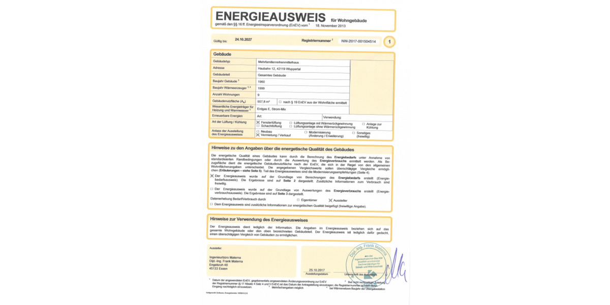 Etagenwohnung Wuppertal Gemarkung Elberfeld - 615&euro; | Angebot:25752923