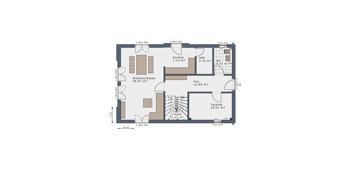 Einfamilienhaus Duisburg Rheinhausen - 4 Zimmer, 135 m&sup2;, 1.600&euro; | Angebot:24365165