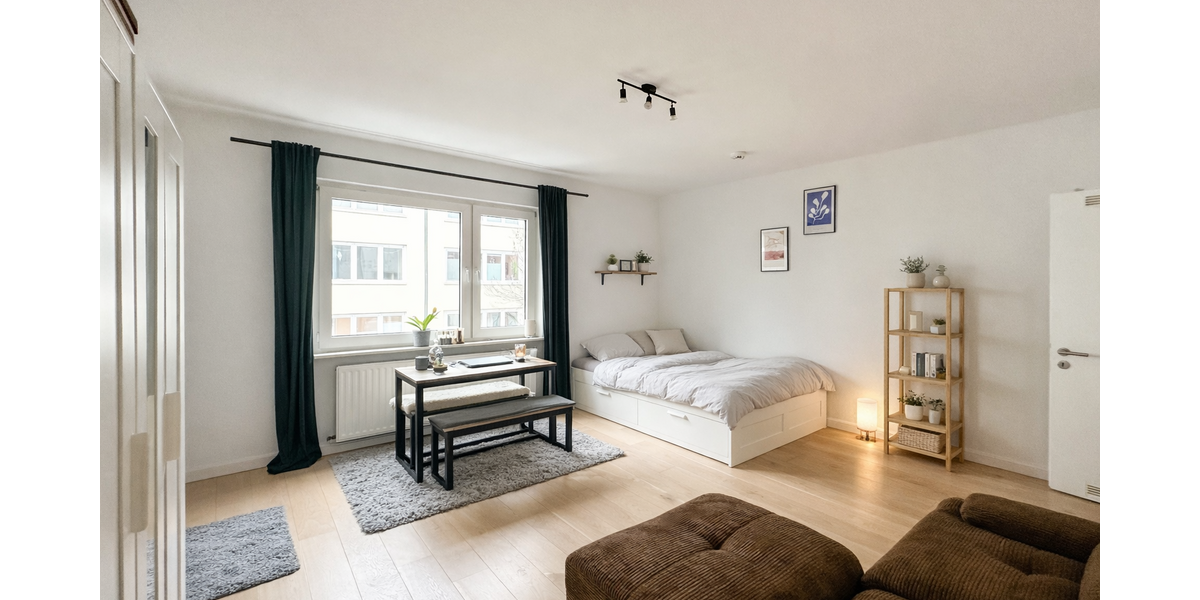 Etagenwohnung Düsseldorf Pempelfort - 1 Zimmer, 33 m&sup2;, 149.000&euro; | Angebot:25831110