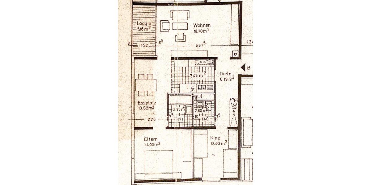 Etagenwohnung Ratingen Tiefenbroich - 3 Zimmer, 79 m&sup2;, 225.000&euro; | Angebot:26008353