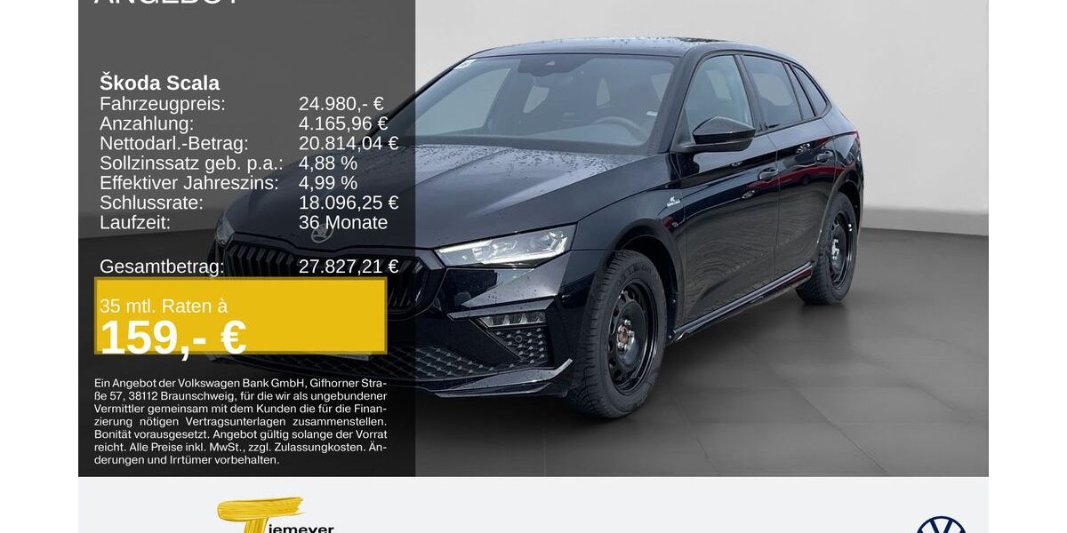Skoda Scala 5.121 km 24.280 &euro; Remscheid 42897