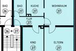 Etagenwohnung Duisburg Ruhrort - 3 Zimmer, 52 m&sup2;, 107.000&euro; | Angebot:27413712