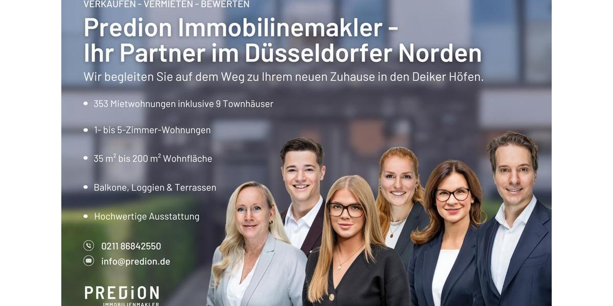 Erdgeschoßwohnung Düsseldorf Stadtbezirk 5 - 5 Zimmer, 150 m&sup2;, 2.990&euro; | Angebot:23713772