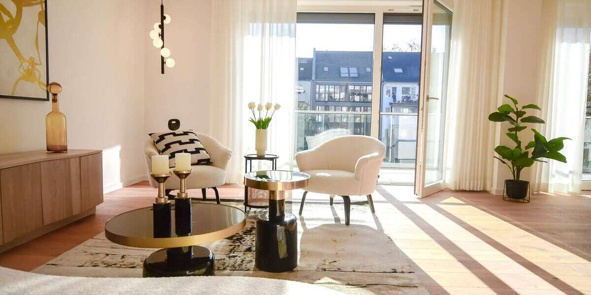 Etagenwohnung Düsseldorf Düsseltal - 2 Zimmer, 92 m&sup2;, 720.000&euro; | Angebot:25933210