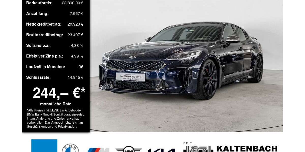 Kia Stinger 86.401 km 28.890 &euro; Remscheid 42897
