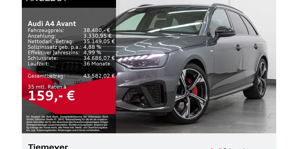 Audi A4 9.210 km 38.480 &euro; Oberhausen 46047
