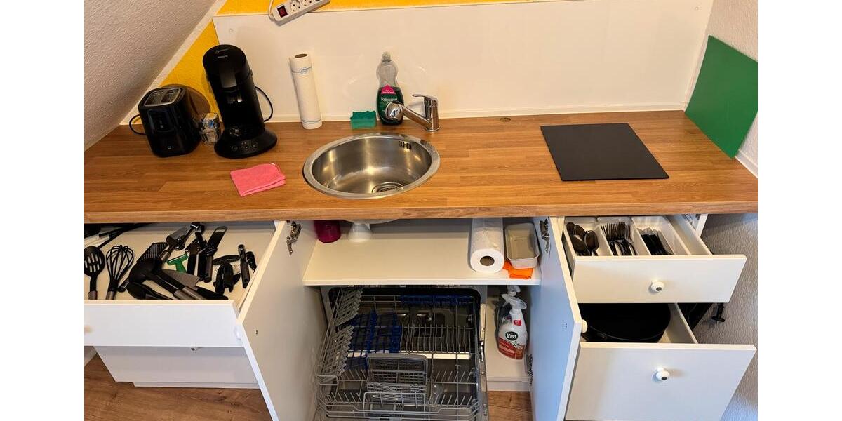 Etagenwohnung Wuppertal Elberfeld - 1 Zimmer, 39 m&sup2;, 565&euro; | Angebot:25995502