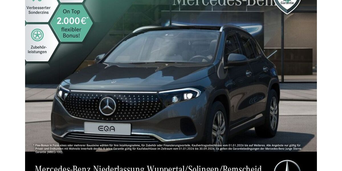 Mercedes-Benz EQA 16.952 km 43.490 &euro; Wuppertal 42115