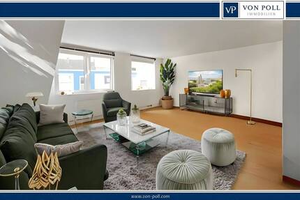 Wohnung Duisburg / Duissern Altstadt - 2 Zimmer, 57 m&sup2;, 139.000&euro; | Angebot:25777436