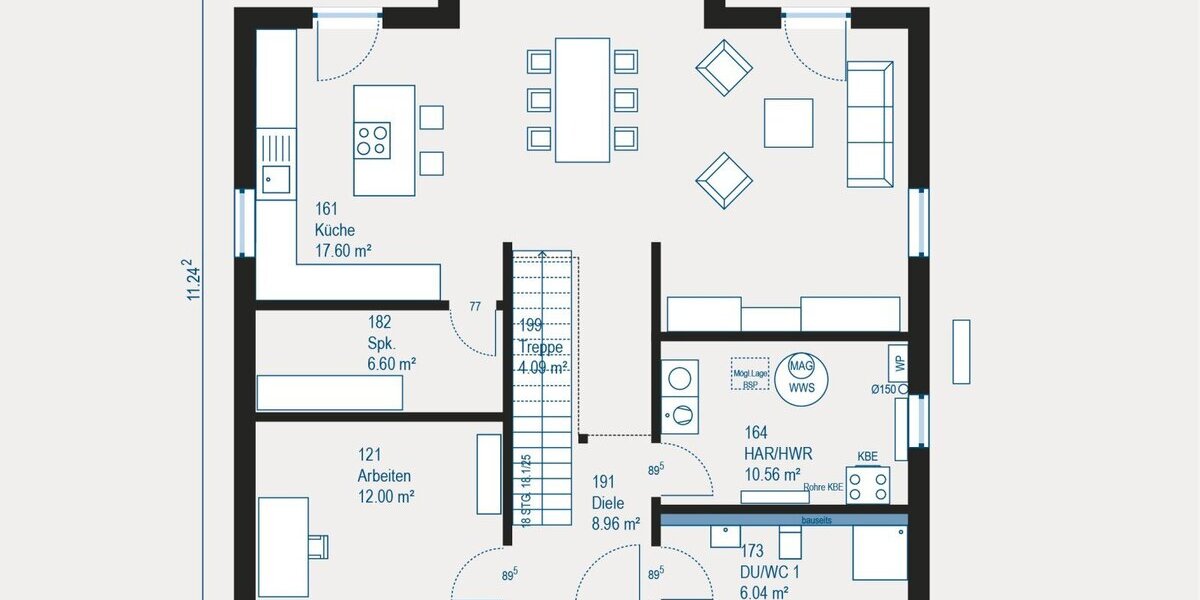 Individuell geplantes Ausbauhaus in Mülheim an der Ruhr - Flexibilität und Qualität für Ihr Traumzuhause - Einfamilienhaus Mülheim an der Ruhr Rechtsruhr-Nord | Angebot:27569321