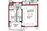 Etagenwohnung Remscheid Lüttringhausen - 1 Zimmer, 41 m&sup2;, 328&euro; | Angebot:26548258