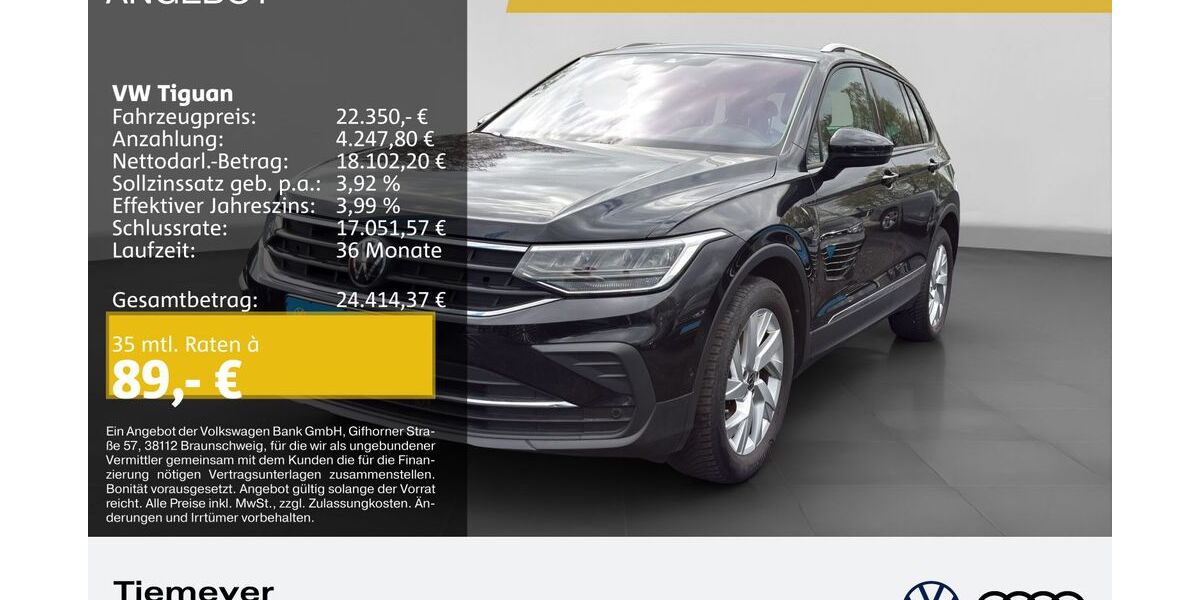 VW Tiguan 65.644 km 22.350 &euro; Gelsenkirchen 45894