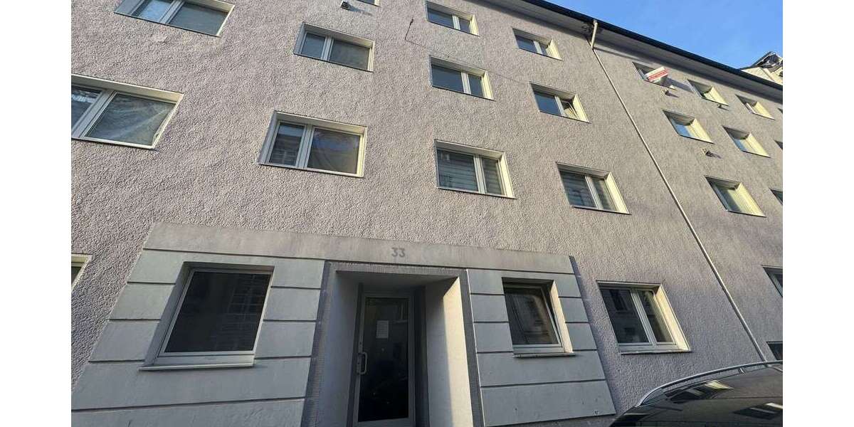 Etagenwohnung Wuppertal Elberfeld - 1 Zimmer, 28 m&sup2;, 59.000&euro; | Angebot:25648309