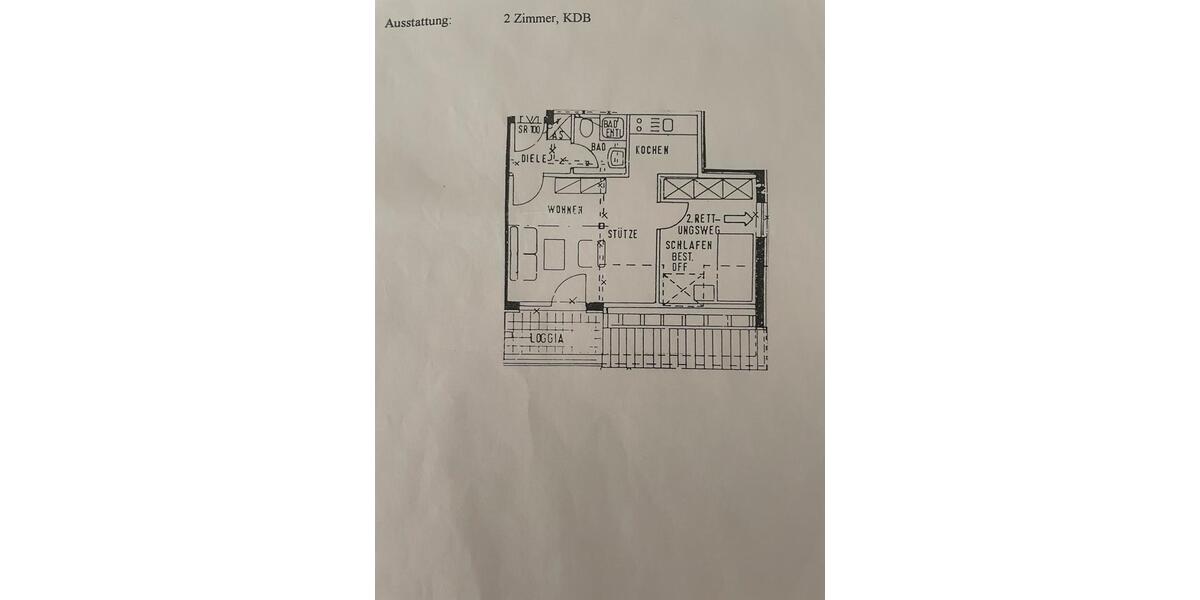 Dachgeschoßwohnung Wermelskirchen - 2 Zimmer, 36 m&sup2;, 105.000&euro; | Angebot:27073235