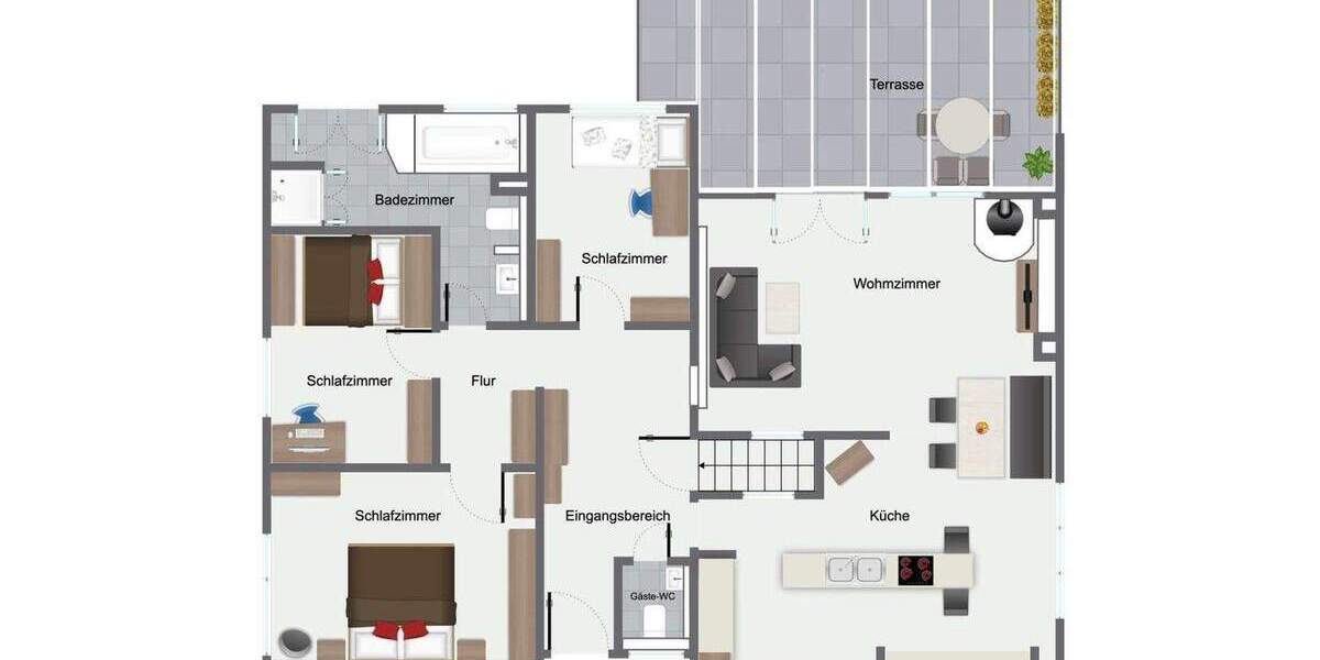 Bungalow Wermelskirchen - 4 Zimmer, 118 m&sup2;, 395.000&euro; | Angebot:25696532