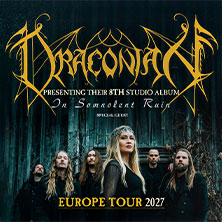 Draconian + Special Guest: Saturnus - Opener: Ann my Guard - Tour 2027 26.02.2027 Backstage Halle