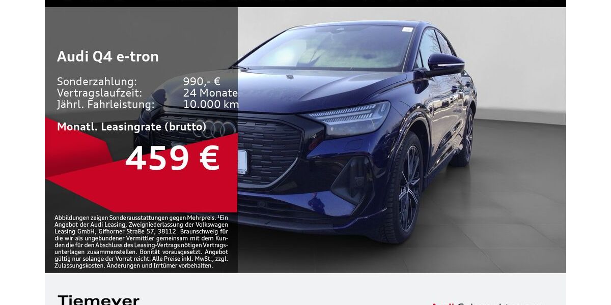 Audi Q4 e-tron 49.505 km 36.950 &euro; Gelsenkirchen 45894
