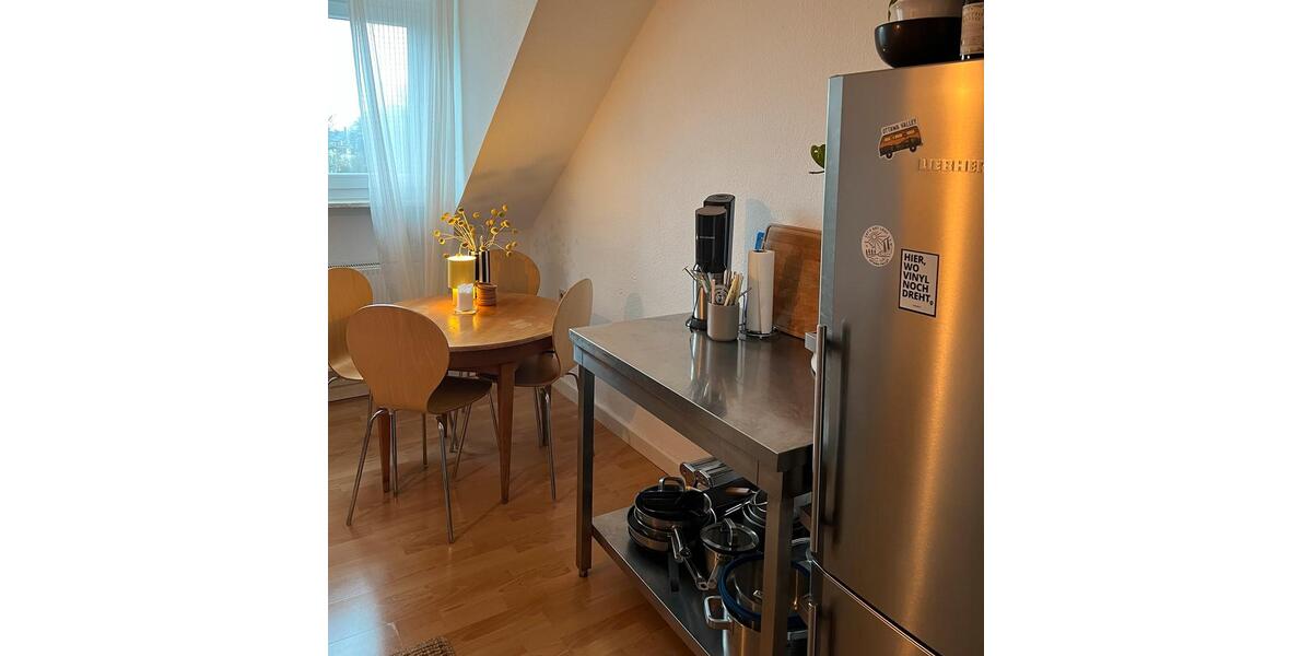 Dachgeschoßwohnung Bochum Bochum-Mitte - 2 Zimmer, 47 m&sup2;, 650&euro; | Angebot:25073426