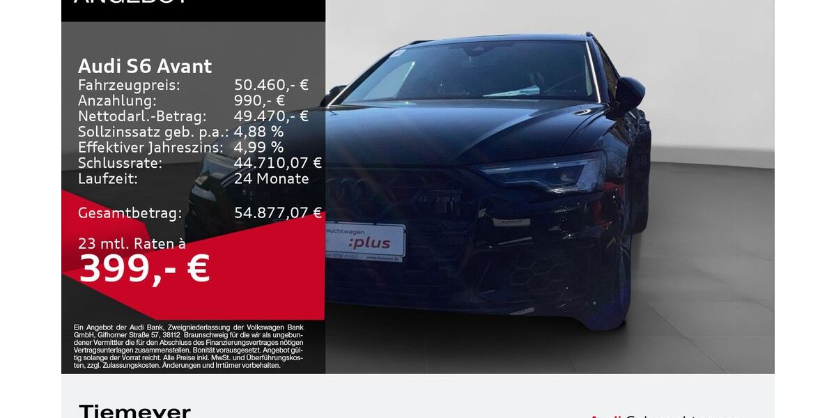 Audi S6 31.319 km 50.460 &euro; Oberhausen 46047