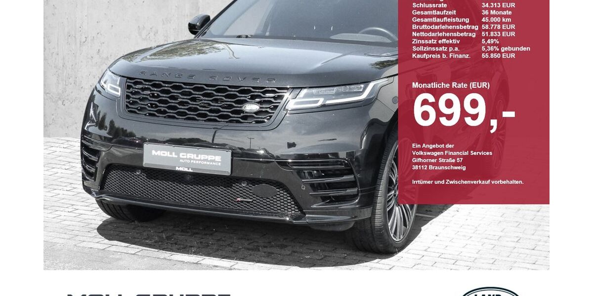 Land Rover Range Rover Velar 35.661 km 55.850 &euro; Düsseldorf 40474