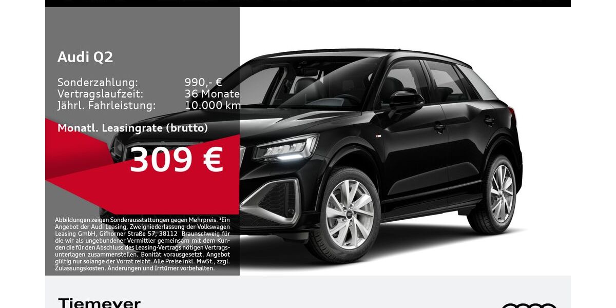 Audi Q2 20.418 km 32.250 &euro; Bochum 44809