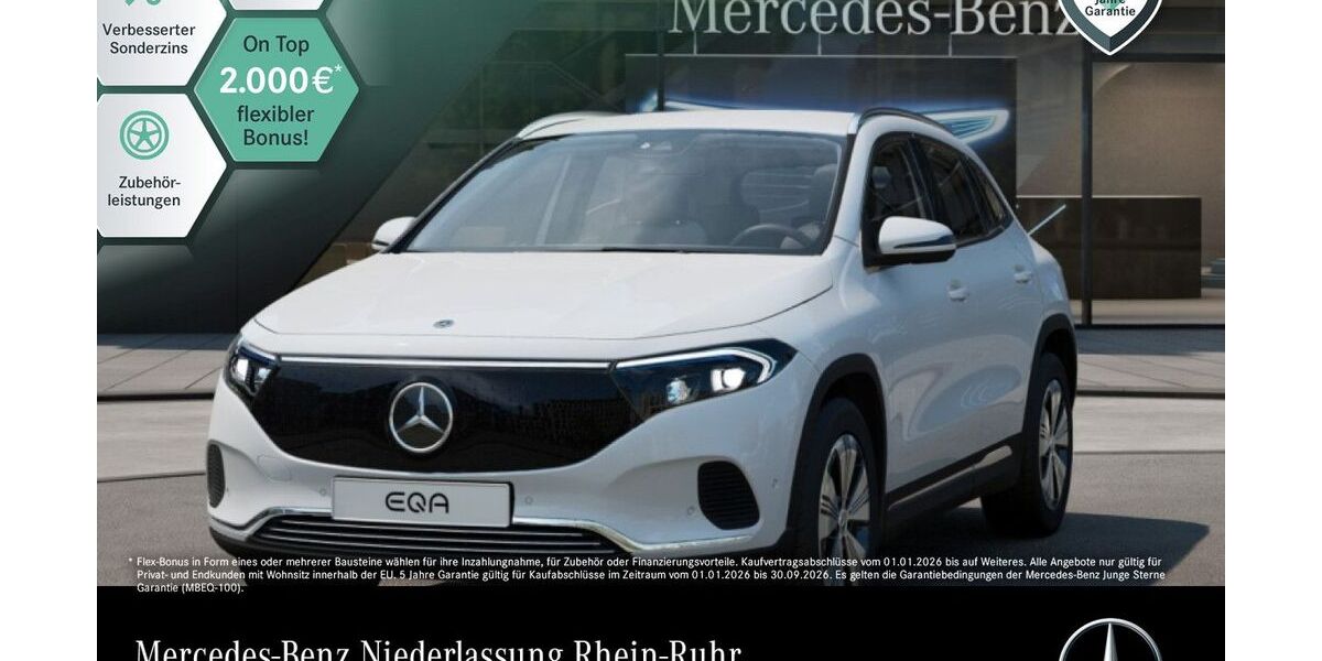 Mercedes-Benz EQA 17.062 km 38.890 &euro; Düsseldorf 40470