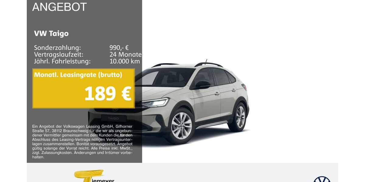 VW Taigo 20.803 km 22.770 &euro; Herne 44653