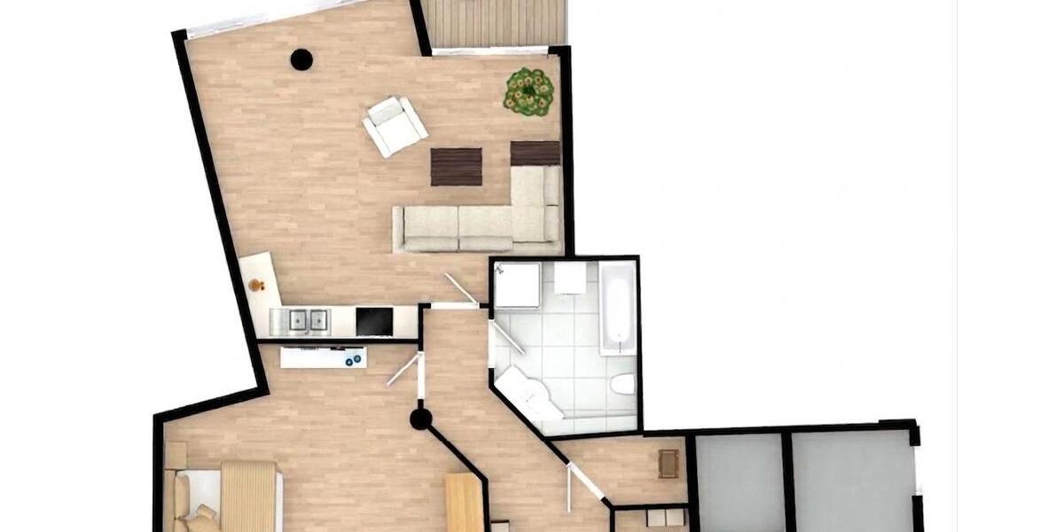 Etagenwohnung Wuppertal Gemarkung Ronsdorf - 2.5 Zimmer, 80 m&sup2;, 298.000&euro; | Angebot:27413709