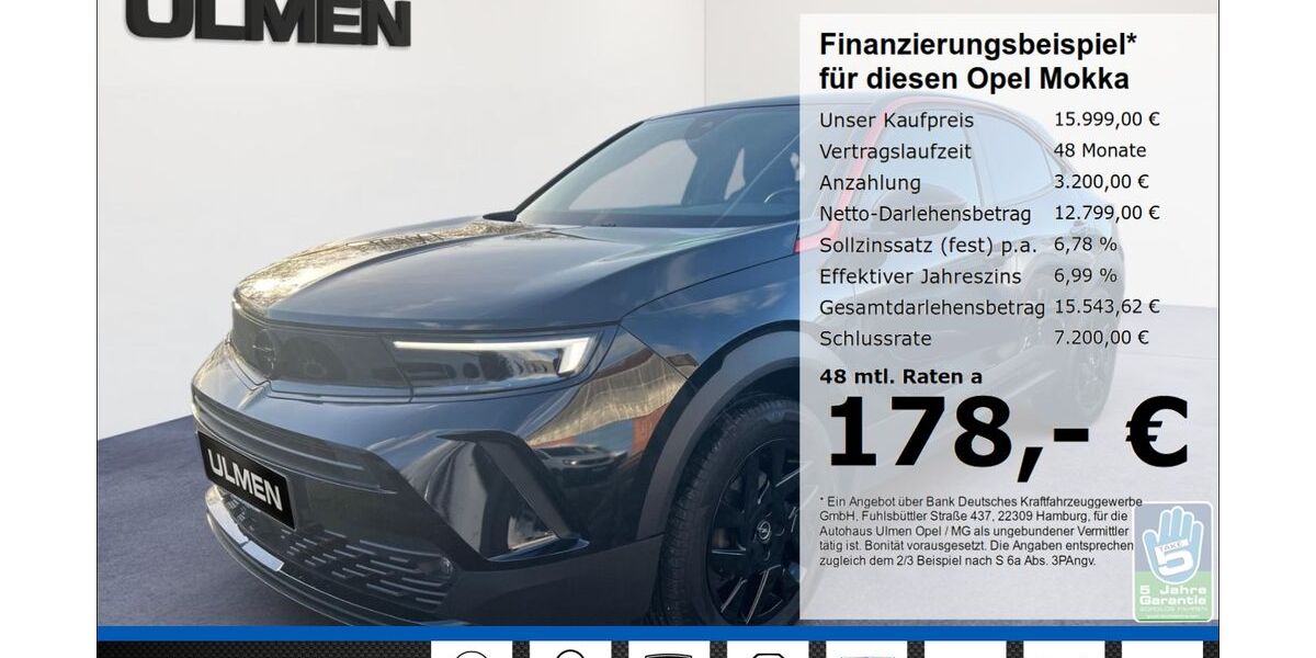 Opel Mokka 37.720 km 15.666 &euro; Düsseldorf 40231