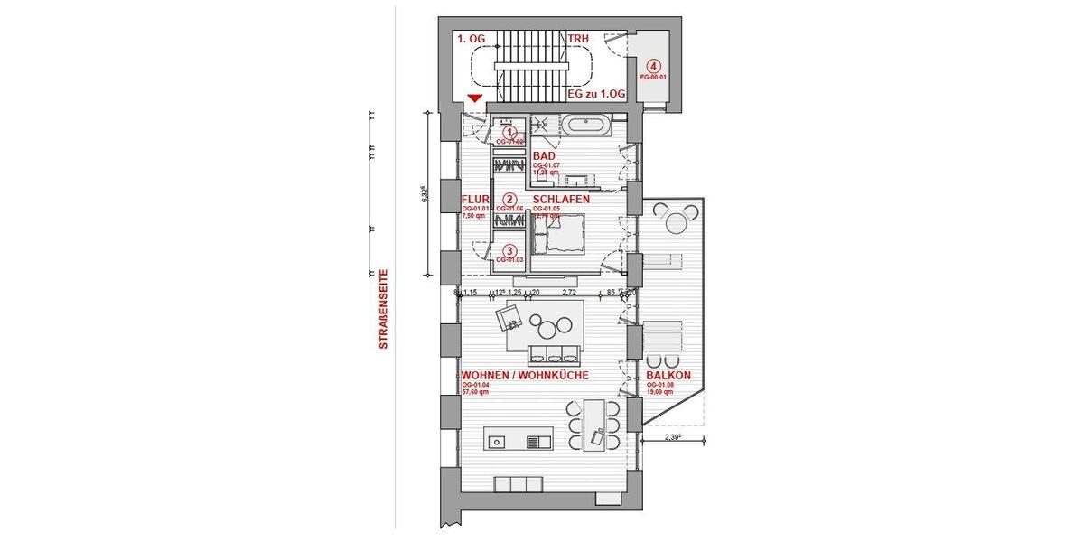 Loft - Studio - Atelier Wuppertal Lichtenplatz - 2 Zimmer, 111 m&sup2;, 398.000&euro; | Angebot:27228313