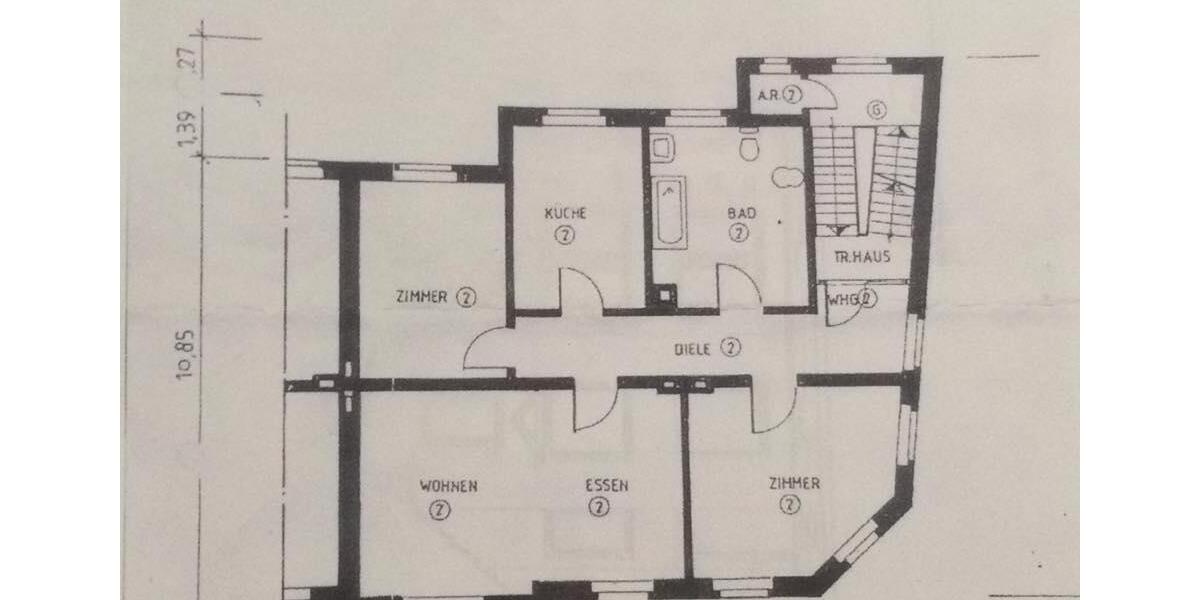 Etagenwohnung Schwelm - 3 Zimmer, 99 m&sup2;, 259.000&euro; | Angebot:27501037