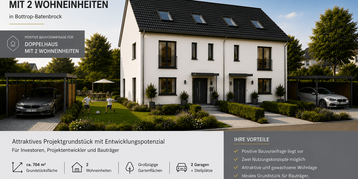 Einfamilienhaus Bottrop Batenbrock - 8 Zimmer, 1 m&sup2;, 279.000&euro; | Angebot:26895815