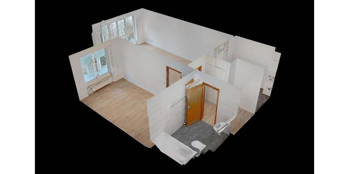 Terrassenwohnung Düsseldorf Stadtbezirk 10 - 2 Zimmer, 61 m&sup2;, 925&euro; | Angebot:25500363