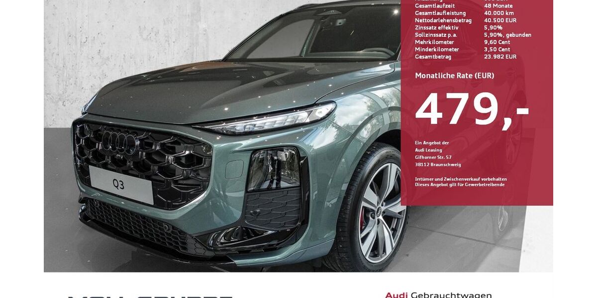 Audi Q3 10.000 km 49.990 &euro; Düsseldorf 40549