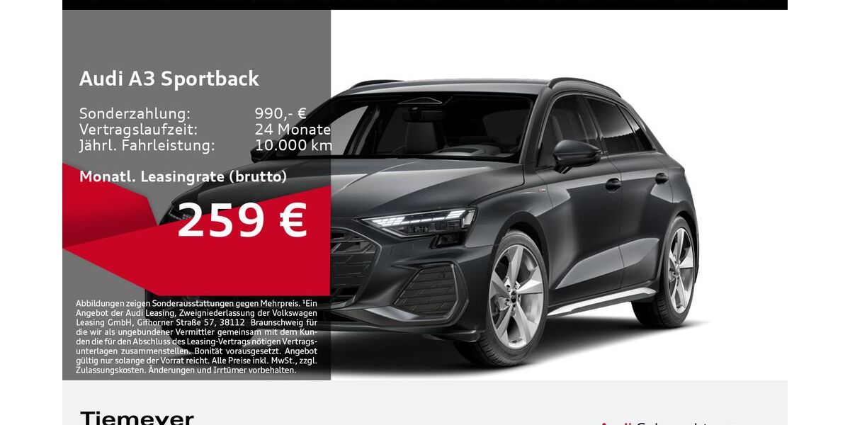 Audi A3 8.245 km 32.420 &euro; Oberhausen 46047