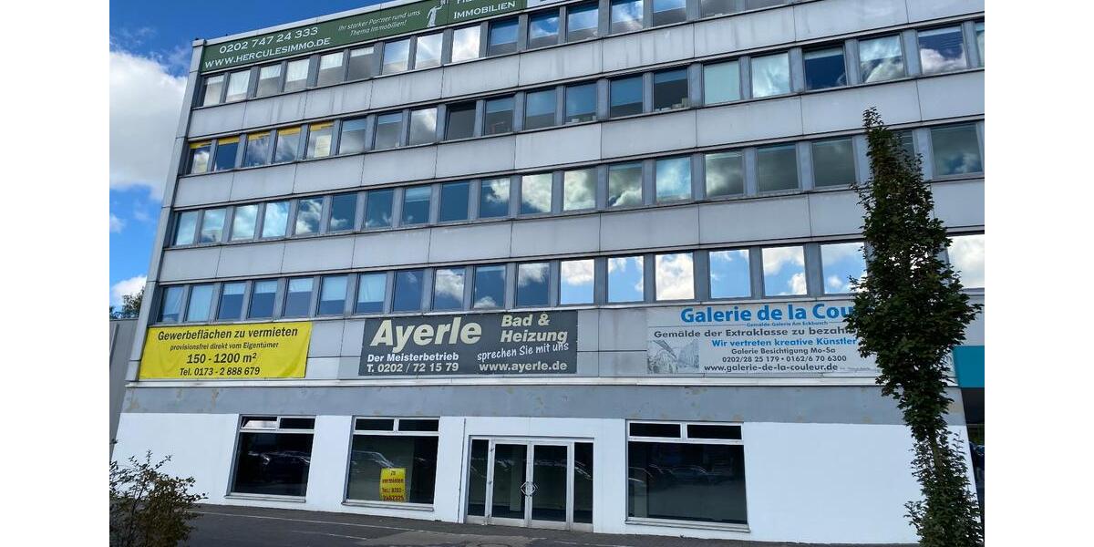 Gewerbeobjekt Wuppertal Elberfeld - 1.750&euro; | Angebot:22591078