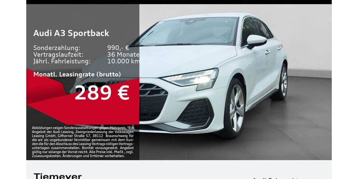 Audi A3 6.475 km 32.790 &euro; Remscheid 42897