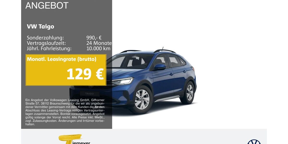 VW Taigo 9.292 km 20.520 &euro; Duisburg 47059