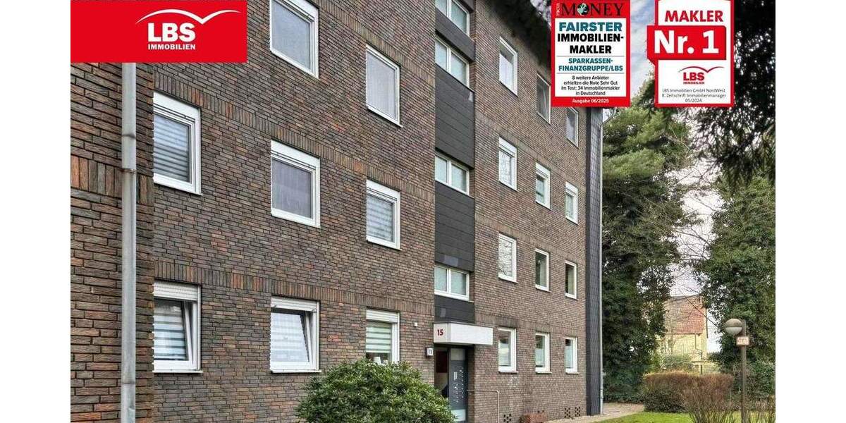 Etagenwohnung Oberhausen Sterkrade-Nord - 2 Zimmer, 51 m&sup2;, 115.000&euro; | Angebot:25745344