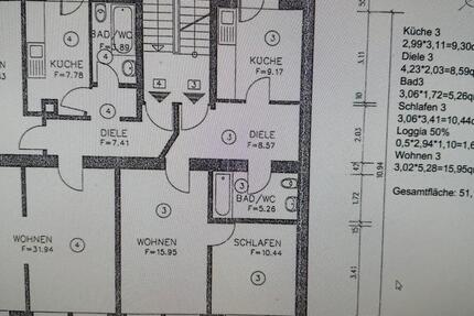 Wohnung Wuppertal Barmen - 2 Zimmer, 51 m&sup2;, 450&euro; | Angebot:25541389