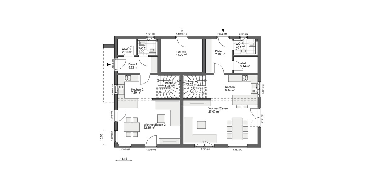 Mehrfamilienhaus, Wohnhaus Leichlingen (Rheinland) Leichlingen - 6 Zimmer, 220 m&sup2;, 1.010.450&euro; | Angebot:25675482