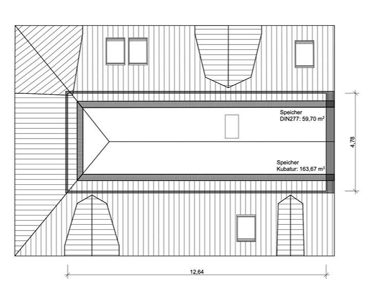 Dachgeschoßwohnung Wuppertal Dönberg - 4 Zimmer, 117 m&sup2;, 1.410&euro; | Angebot:27557468