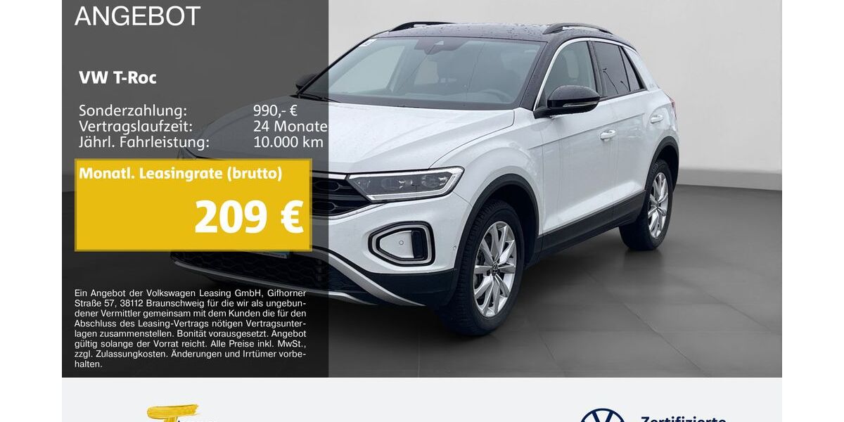 VW T-Roc 21.892 km 28.820 &euro; Remscheid 42897